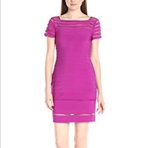 Adrianna Papell Boatneck Cocktail Dress